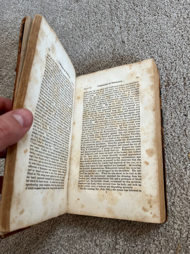 CAMPAIGNS OF NAPOLEAN BUONAPARTE 1835 1ST ED HC ~ FOLD-OUT ENGRAVINGS LEATHER - Picture 7 of 7