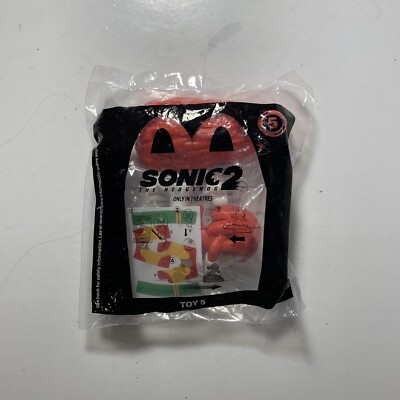 2022 Sonic the Hedgehog 2 - McDonalds Happy Meal - Knuckles Toy #5