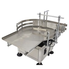 23.62in Desktop Automatic Bottle Accumulation Table Bottle Turn Rotary Sorter