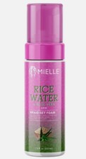 Mielle Rice Water Aloe Vera Braid Set Foam 7.5 Fl Oz - Perfect Hold  Hydration