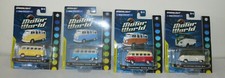 Lot Of (4) Greenlight Volkswagen Samba Bus 