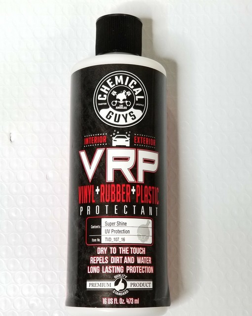 Chemical Guys VRP Super Shine Dressing TVD Vinyl Rubber Plastic Car
