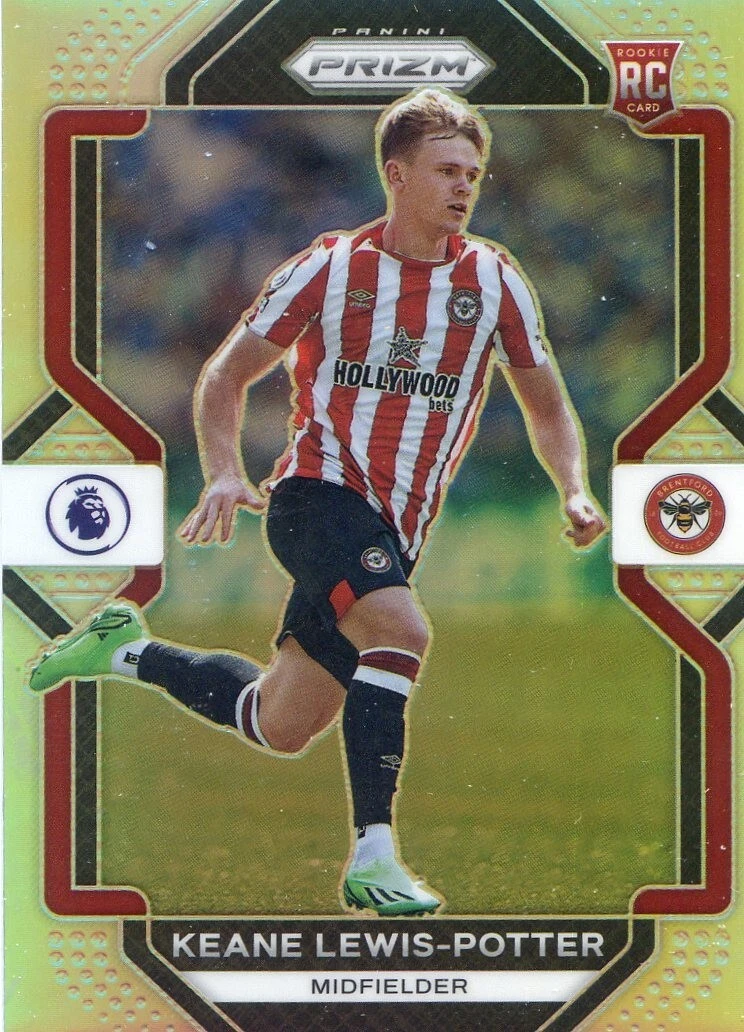 2022-23 Panini Prizm Premier League Keane Lewis-Potter #45 for