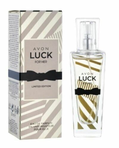 AVON LUCK FOR HER LIMITED EDITION 30ml EAU DE PARFUM PERFUME SPRAY WOMENS  NEW