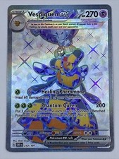 vespiquen pokemon card value - ex - Tera - 212/197 - Obsidian Flames - Ultra Rare Colorless Artist Vespiquen ex - 212/197 -
