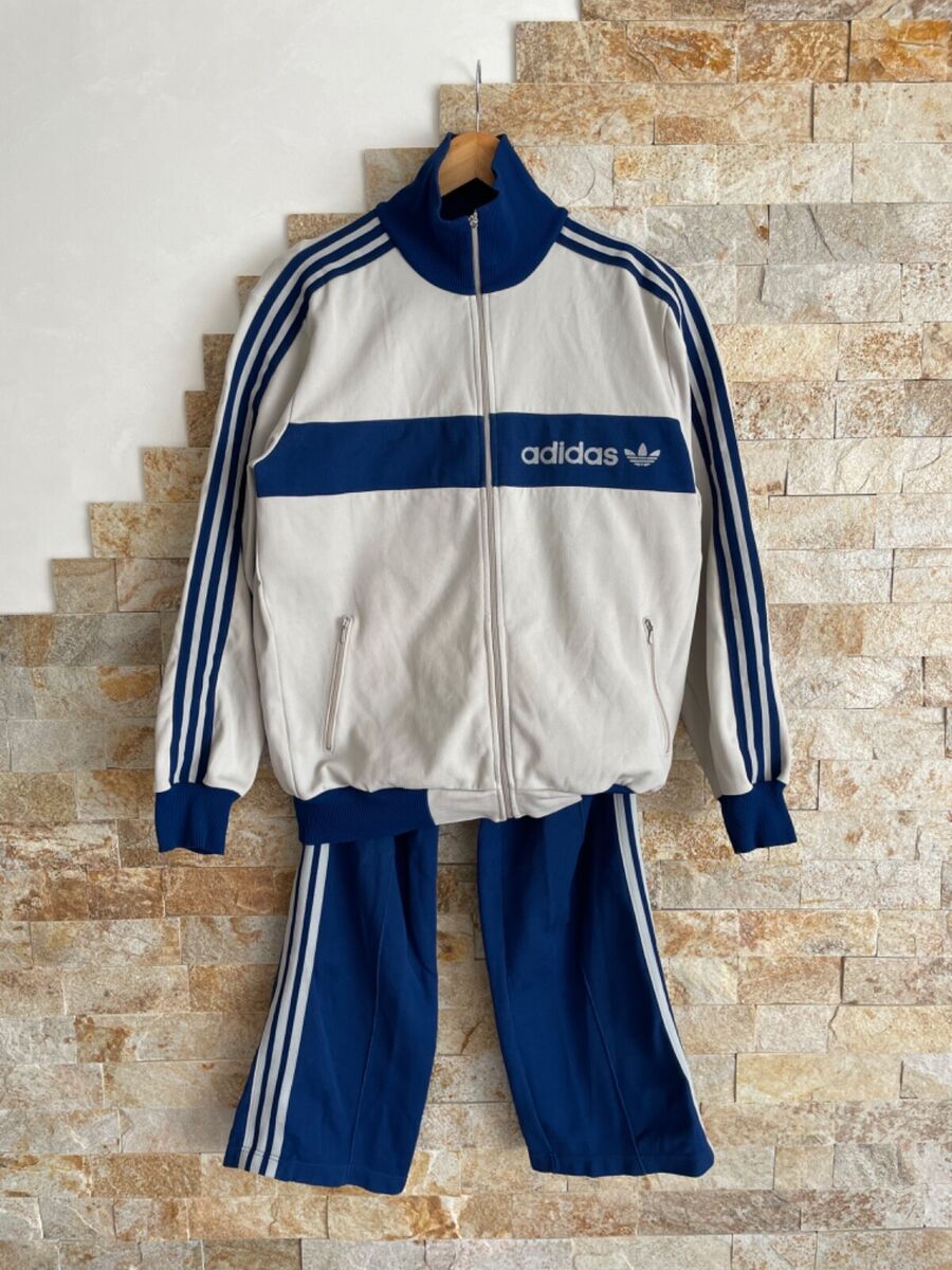 Adidas Vintage TrackSuit Made In Yugoslavia 70-80s Man's M VERY RARE | eBay Adidas Vintage TrackSuit Made In Yugoslavia 70-80s Man's M VERY RARE | eBay
