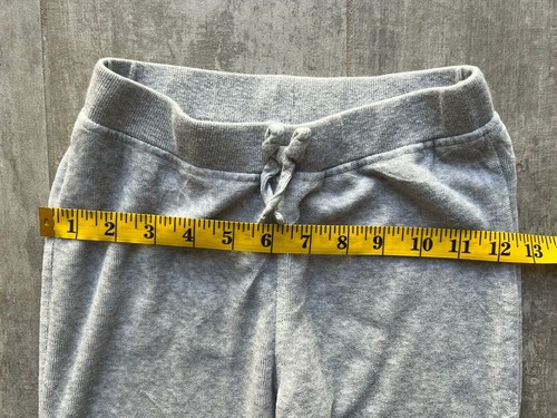 HELLO KITTY Velour Velvet Gray Gold Kids Girl Sweatpants Joggers Pants Soft 6X 6 - Picture 6 of 8