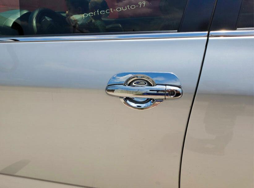 For Toyota RAV4 2009-2011 2012 Chrome Silver Exterior Side Door Bowl Cover Trim