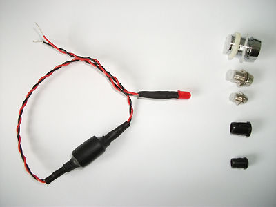 FALSCHER ALARM BLINKENDES LED 0,12 V. WÄHLEN SIE IHR BLITZINTERVALL 
