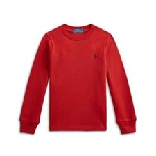 NWT Boy's RALPH LAUREN Waffle Knit Long Sleeve Tee size L 14-16