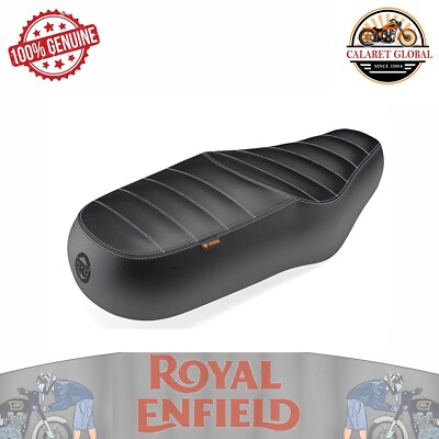 Royal Enfield deluxe touring dual black seat for interceptor 650 1990472