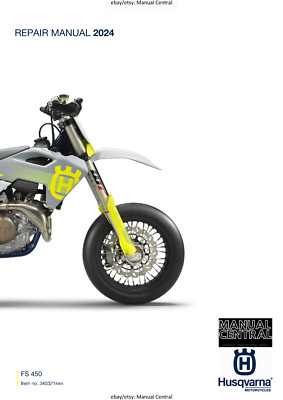 HUSQVARNA 2024 - FS 450 - WERKSTATTSERVICE REPARATURHANDBUCH