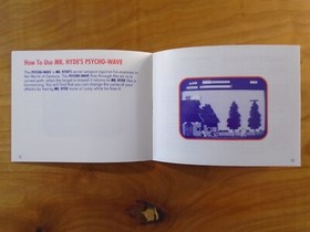 Dr Jekyll and Mr Hyde Nintendo NES Manual Only ~ Instruction Booklet
