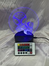 3D Optical Night Light 7 LED Color Changing Lamp Spider Man