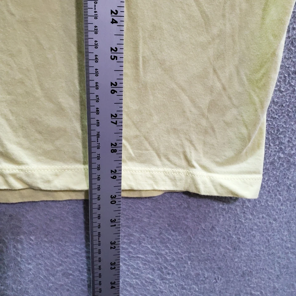 Camiseta Riot Society Hombre Grande Oso Amarillo Gráfico Solo Copa Calce Ajustado Foto 4 de 4