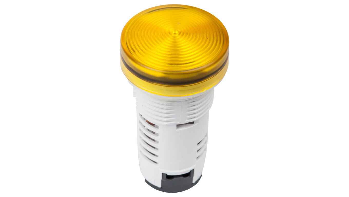 Signal lamp 22mm yellow 24V AC / DC LED XB7EV05BP /T2UK