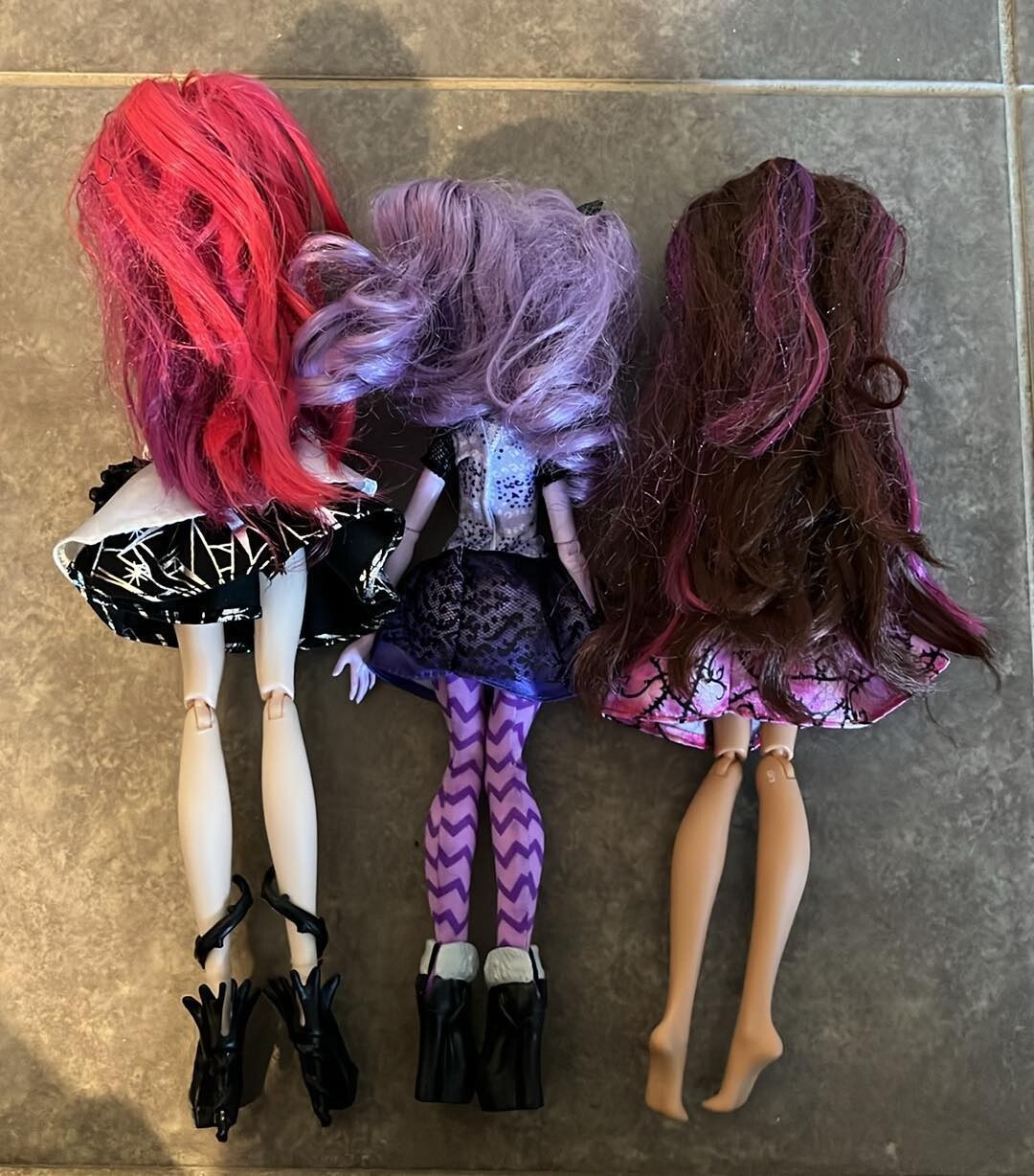 Ever After High Doll Lot 3 included Cheshire cat Dragon Games Evil Queen Briar