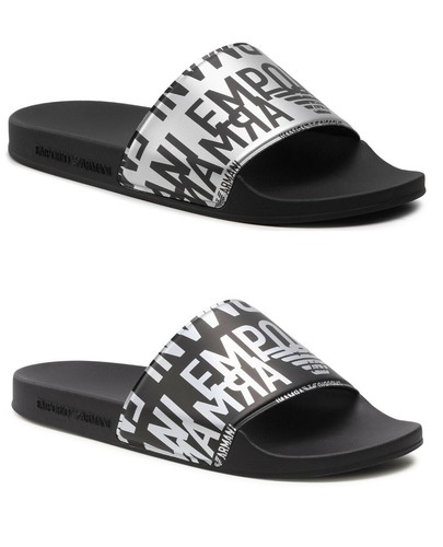 Emporio armani - ciabatta maxi logo pvc - uomo citymoda - Stileo.it