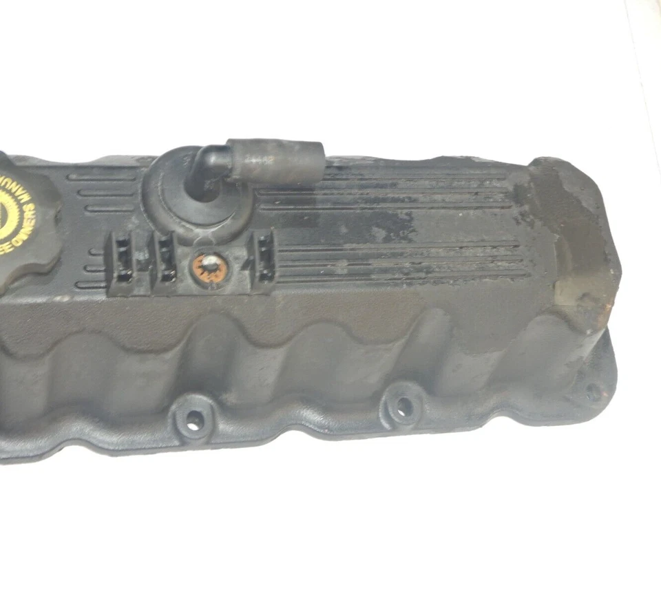 Jeep Wrangler YJ Cherokee XJ 91-95 OEM 4.0L Aluminum Valve Cover 53020540 Foto 4 de 4