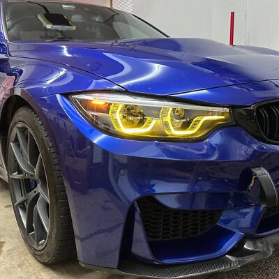 Yellow DRL LED Boards/Modules For BMW F80 M3 F82 F83 M4 LCI 2018