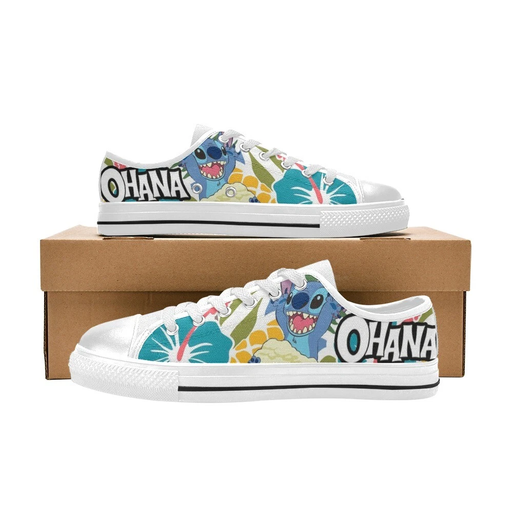 Stitch Ohana Low Top Shoes Sneakers