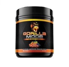 Gorilla Mode 2.0 Pre Workout 40 Servings L Citrulline Creatine Energy Pump