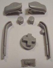 Game Boy Advance BUTTONS PADS SET Nintendo GBA start select AGB-001-Gray