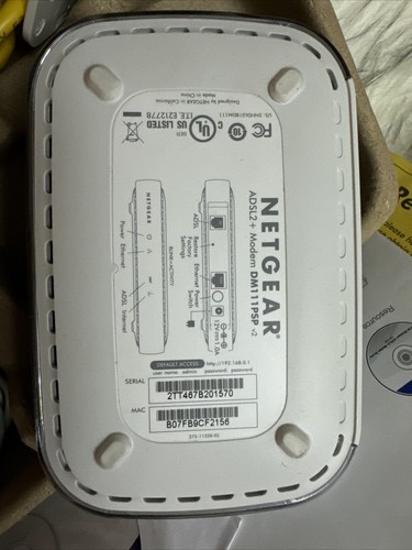 🔥 Netgear Broadband ADSL2 + Modem DSL Model: DM111PSP Fantastic Condition 🔥 - Picture 2 of 4
