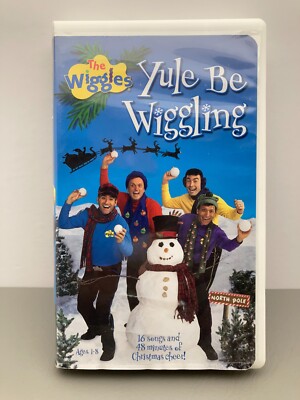The Wiggles Yule Be Wiggling Childrens VHS Tape 16 Christmas Songs w ...