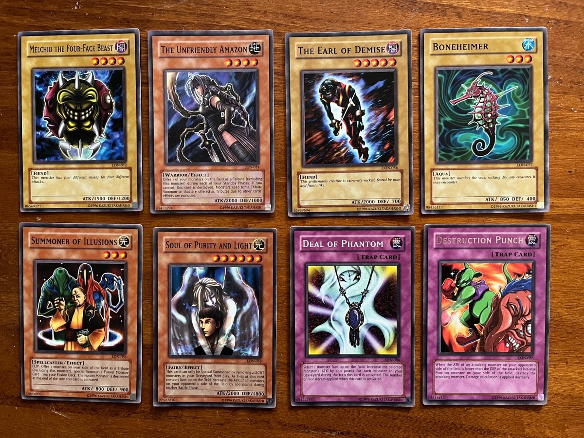 Yu-Gi-Oh! TCG Labyrinth of Nightmare LON Unlimited 8-Card Lot LON-085 LON-056 Yu-Gi-Oh! TCG Labyrinth of Nightmare LON Unlimited 8-Card Lot LON-085 LON-056