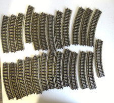 25 x gebogenes Gleis M Gleis Märklin 5100 Spur H0  gebrauchter Zustand