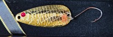 24K gold plated Casting Spoon 3/8 oz. 2.25 in. by Reimagined Tackle