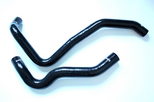 Fit 1994-2001 Dodge Ram 1500 2500 3500 5.2L V8 5.9L Silicone Radiator Hose Black - Picture 2 of 2
