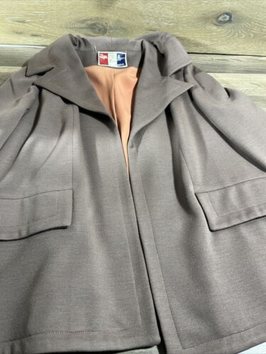 Vintage Lilli Ann 2-teiliger Blazer Rock braun Größe 6 - Bild 4 von 12
