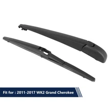 Car Rear Windshield Wiper Blade Arm Set for 2011-2017 WK2 Grand Cherokee 12 Inch