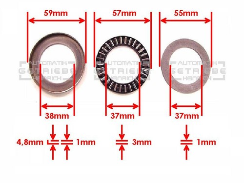 Axiallager ; 1056242038 ; für Automatikgetriebe 5HP18 BMW A5S310Z ; 1056 242 038
