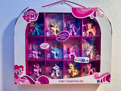 My Little Pony 12 Figure Pony Collection Set 2011 Rare Toys R Us Exclusive