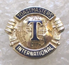 Vintage Toastmasters International Member Tie Tack or Lapel Pin