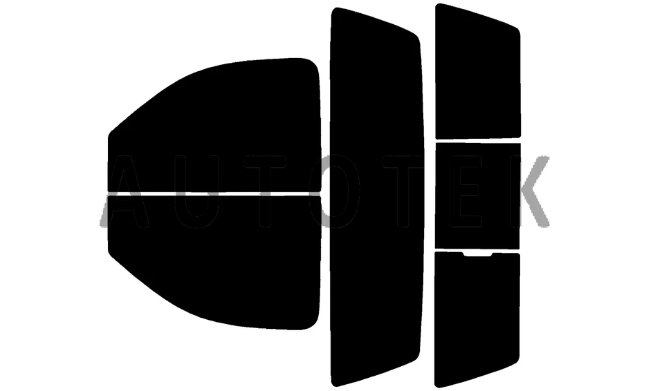 Película de ventana precortada para Chevy Silverado 1500 cabina estándar 2007-13 cualquier tono de tinte Foto 2 de 4