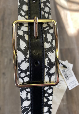 White House Black Market Animal Print Belt New Rare White House Black Market Women main image 4