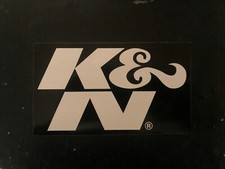 K&N Air Filters decal sticker NASCAR contingency wix fram race car import tuner