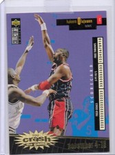 1996-97 Collectors Choice You Crash the Game Gold SP Insert Hakeem Olajuwon #C10