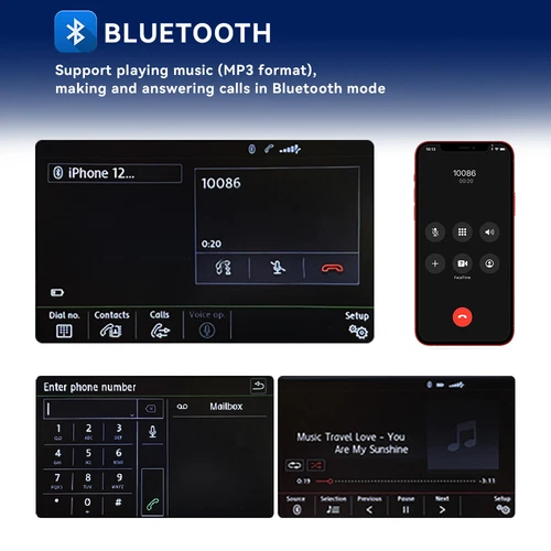 8 inch Autoradio Stereo RCD330 RCD880 Carplay Android Auto Für VW Golf Tiguan CC - Bild 16 von 16