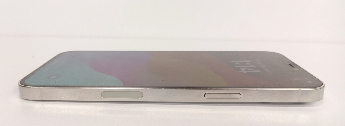 Apple iPhone 12 Pro Max (256GB, Silver, Unlocked) - FF, *COND