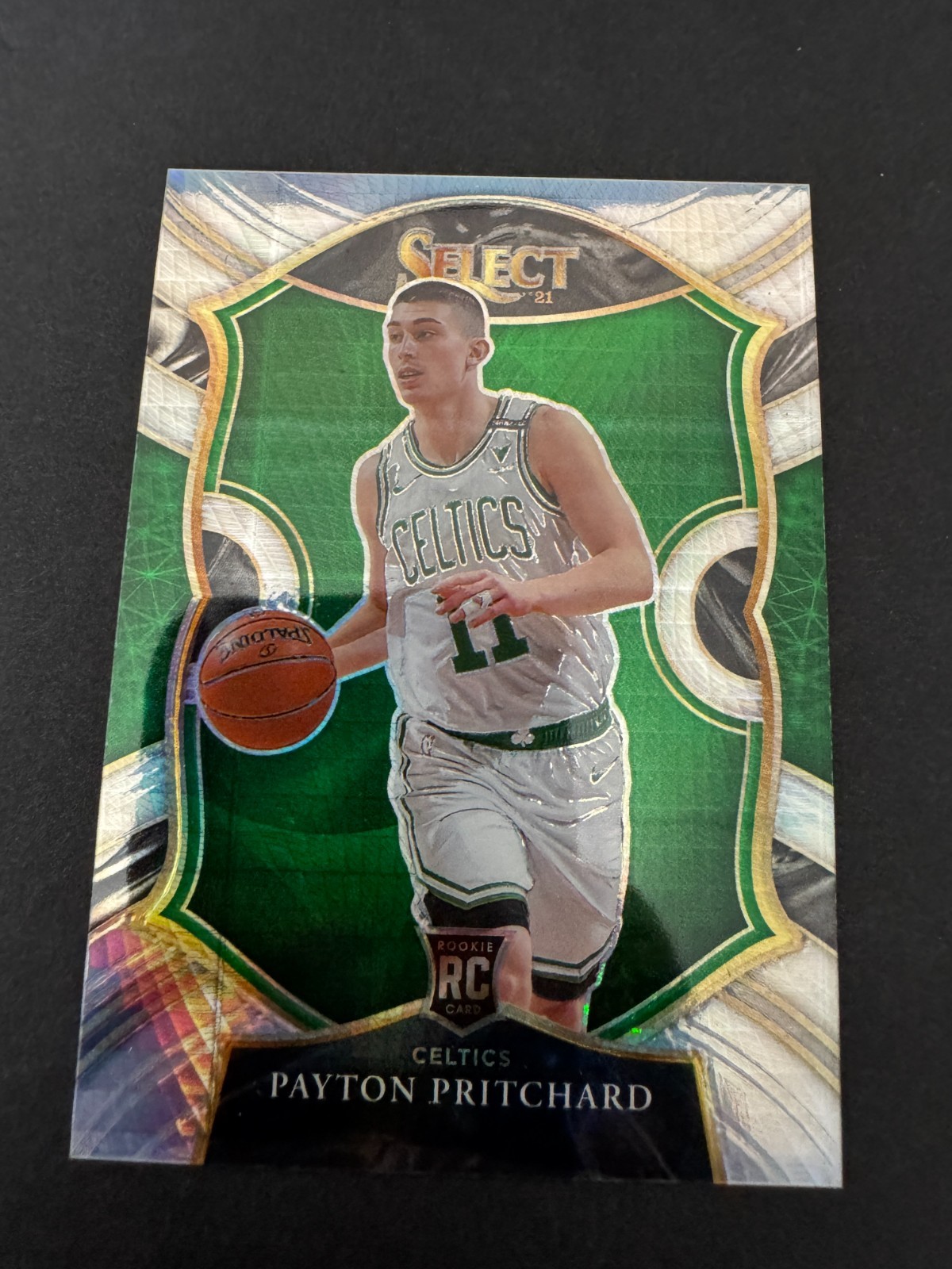 2020-21 Panini Select Payton Pritchard RC Rookie Lucky Envelopes Prizm /8 #86