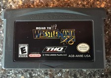 WWE Road To WrestleMania X8 Nintendo Game Boy Advance VG cond (see pics)
