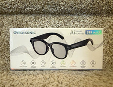 WEGASONIC AI Smart Glasses S99 MAX with Bluetooth & Wi-Fi Connectivity