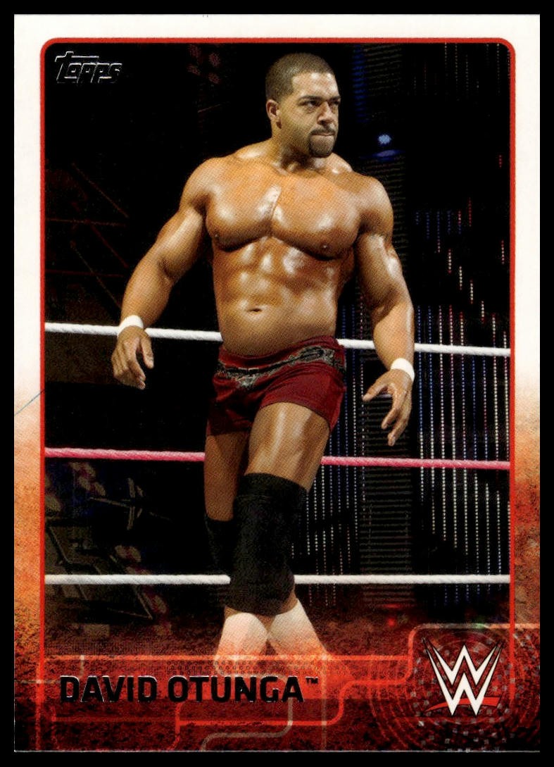 2015 Topps WWE #23 David Otunga