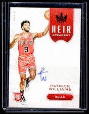 2020-21 Panini Court Kings Patrick Williams RC Heir Apparent HA-PWL /49 Bulls