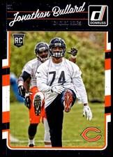 2016 Jonathan Bullard Rookie Panini Donruss Football RC #322 Chicago Bears